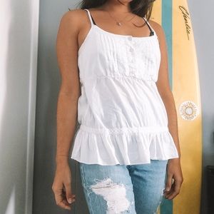 White Summer Tank Top